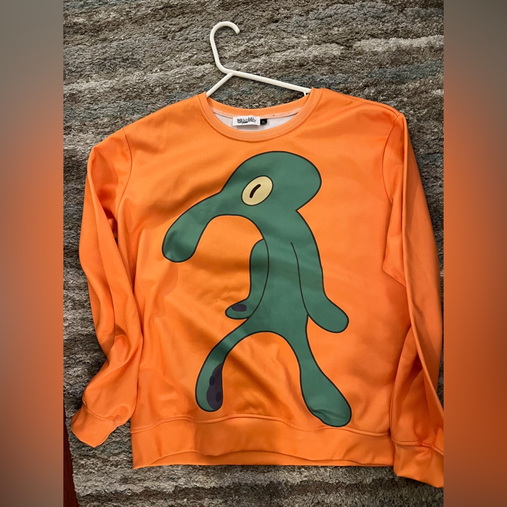Bold and Brash Squidward Sweater